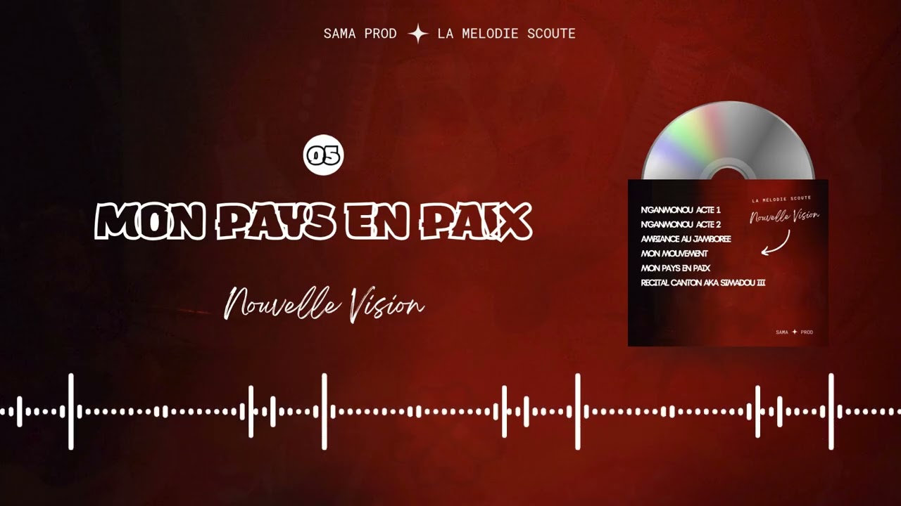 La Mélodie Scoute - MON PAYS EN PAIX (Audio officiel)