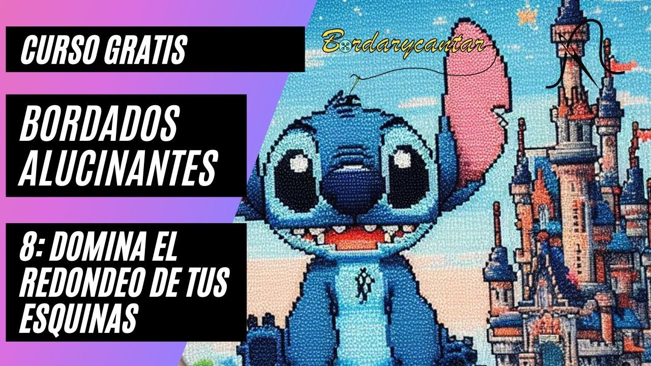 🌟 ¡Domina el 1/4 de Cruz con 3/4 de Punto de Cruz Inverso! | Lección 8 🧵✨