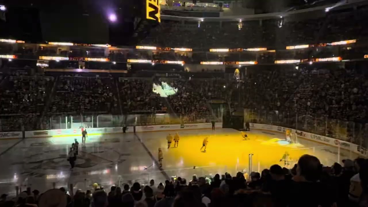 Pittsburgh Penguins intro, Pittsburgh, PA 11/22/2025
