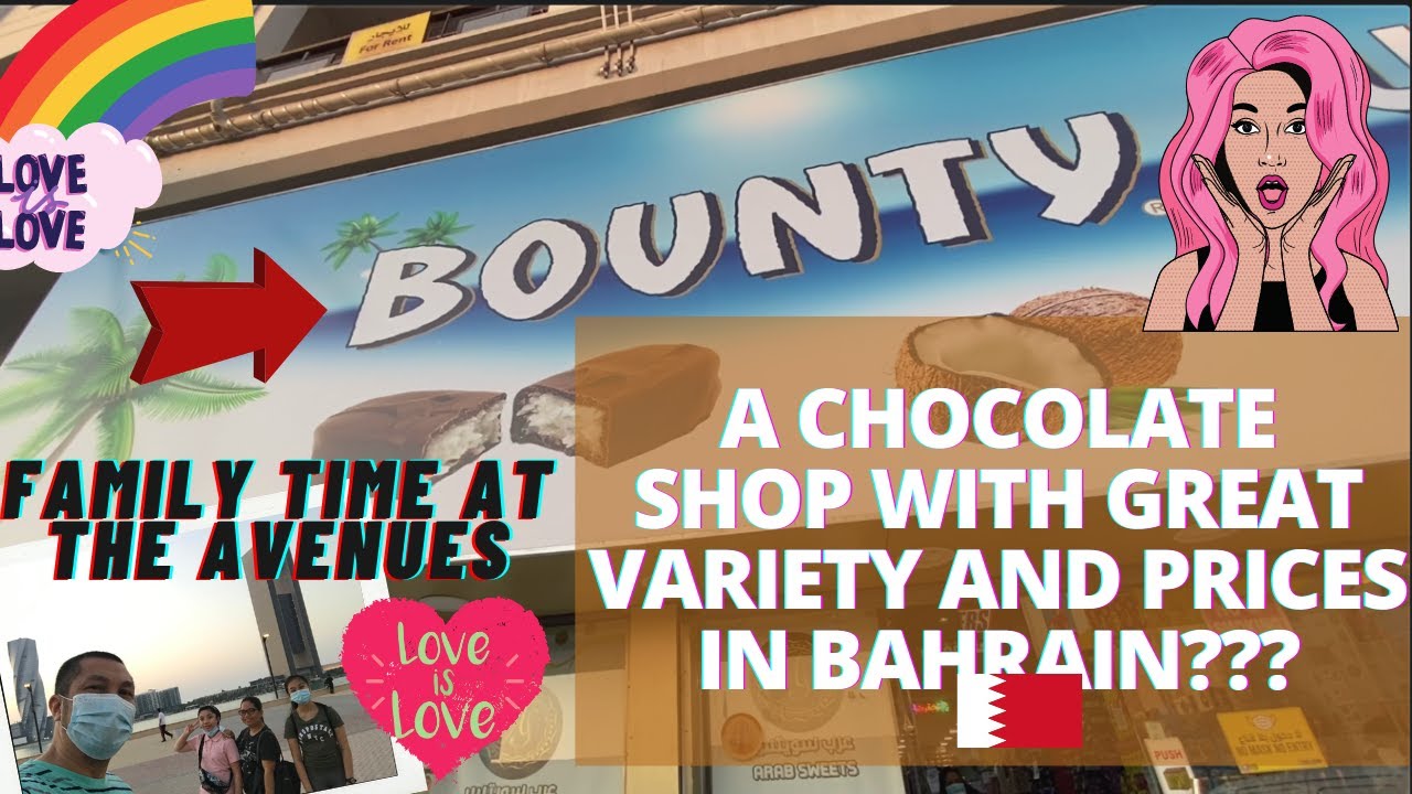 Wow! Chocolate Shop in Bahrain w/ cheaper prices! Check this out! + tara sa The Avenues w/ the Fam.
