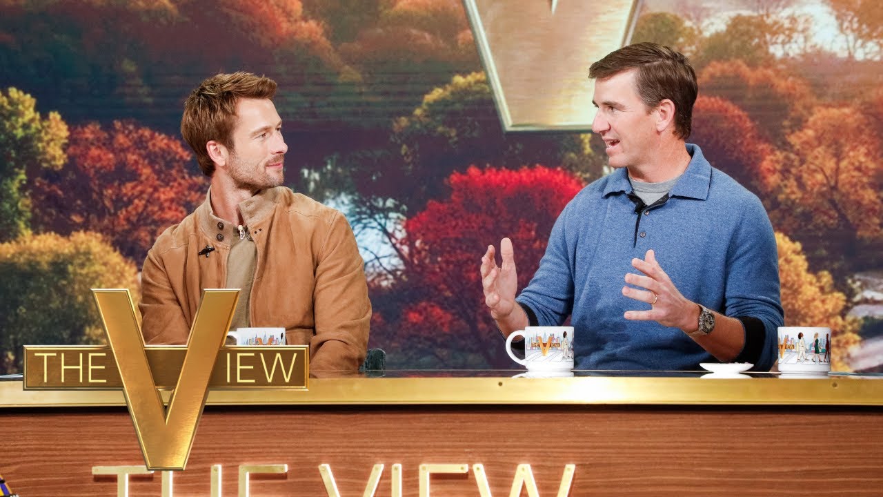 Glen Powell And Eli Manning Talk New Football Comedy Series, 'Chad Powers' | The View