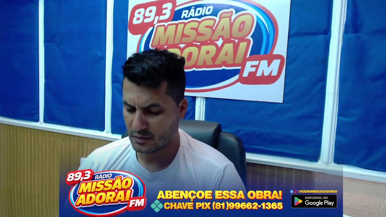 Radio Missão Adorai 89,3 Fm   ao vivo com Pastor Nascimento