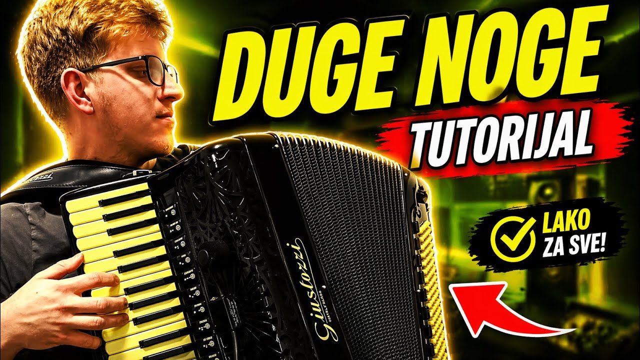 Duge noge - Harmonika Tutorijal