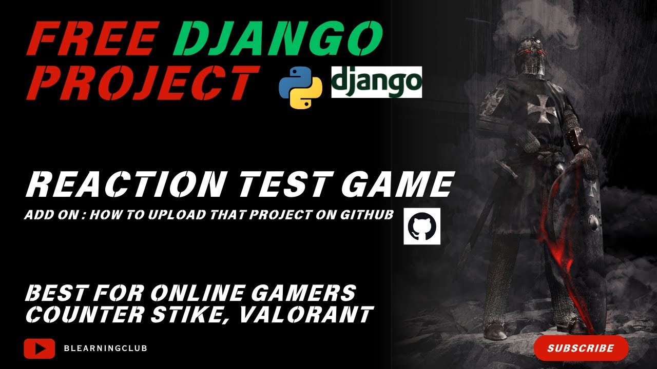 Django Game Website Giveaway + Step-by-Step GitHub Upload Tutorial 🔥 | Free Project Download