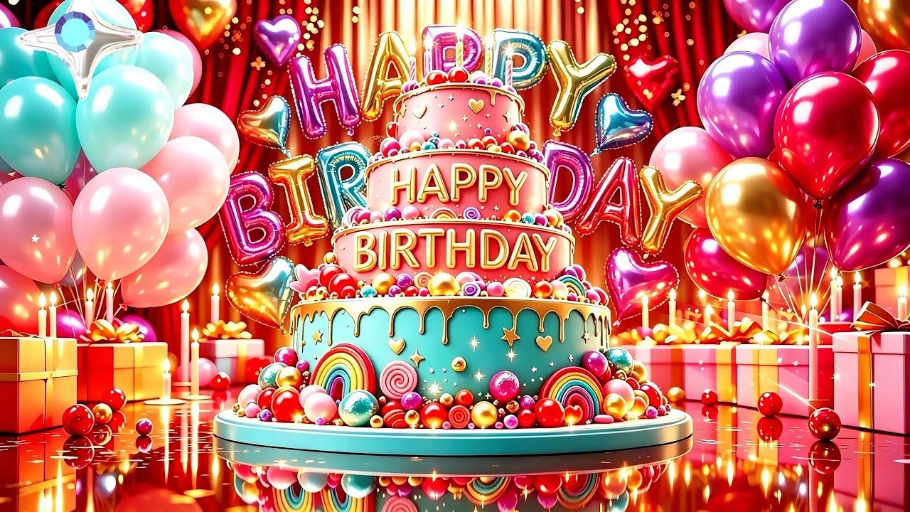 I wish you Happy Happy Birthday song | Happy Birthday song 🎂