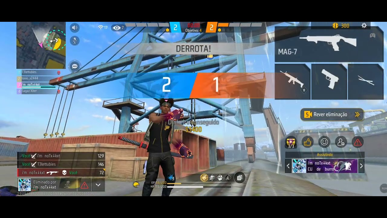 Como coletar suas coisas  um vídeo muito bom aqui para você de free fire no CS