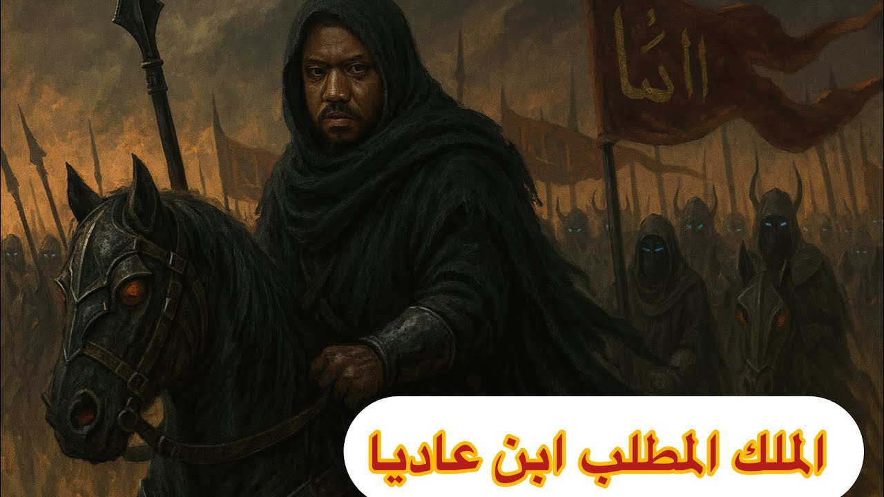 قصة الأسطورة الملك المطلب ابن عاديا #قصص_ملوك_الجن 