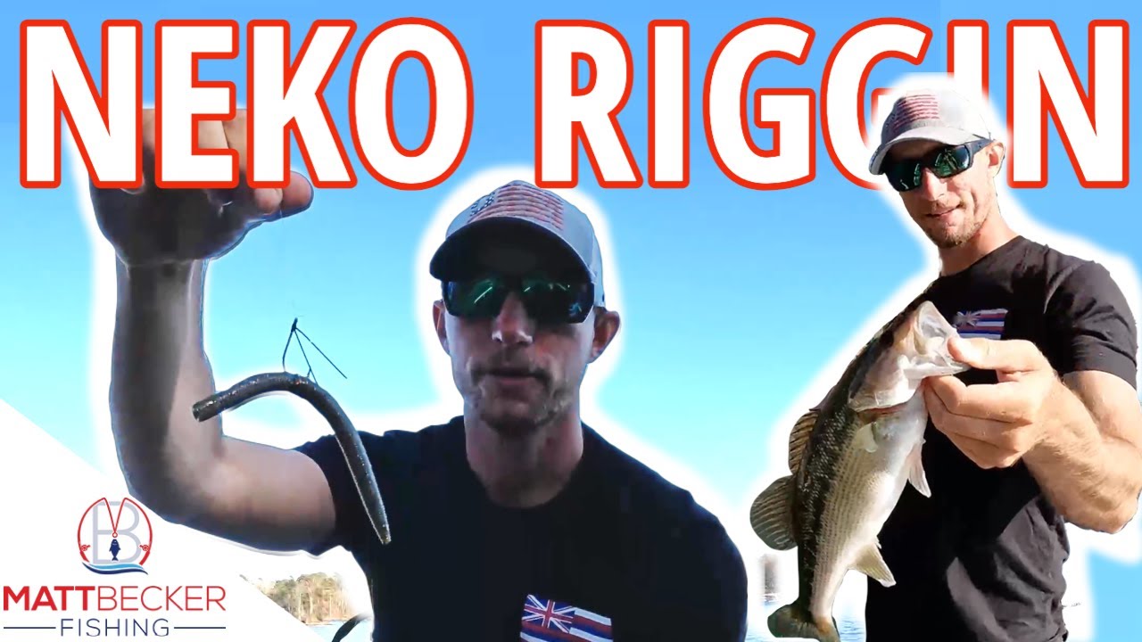 WEEDLESS NEKO RIG for Brush and Dock Bass Fishing - Rigging and Fishing