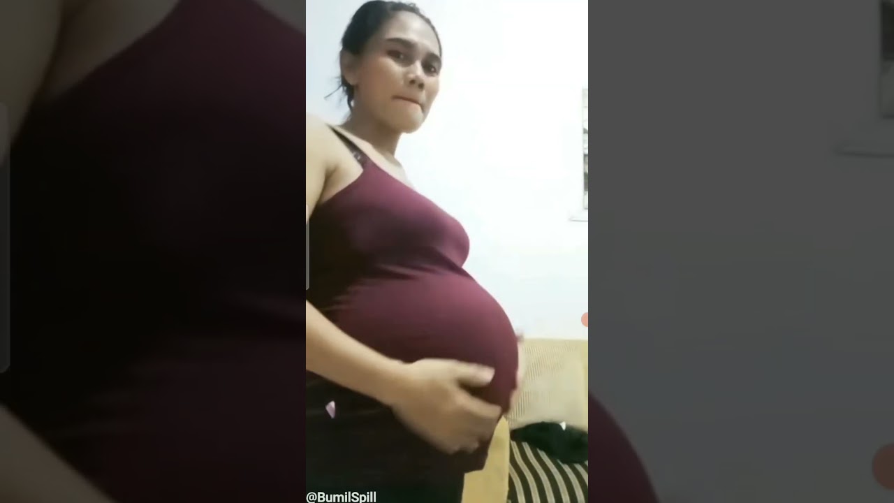Baby Bump On Point! 🤰 Bumil Cantik Pamer Perut Mulus #pregnant #bumil 