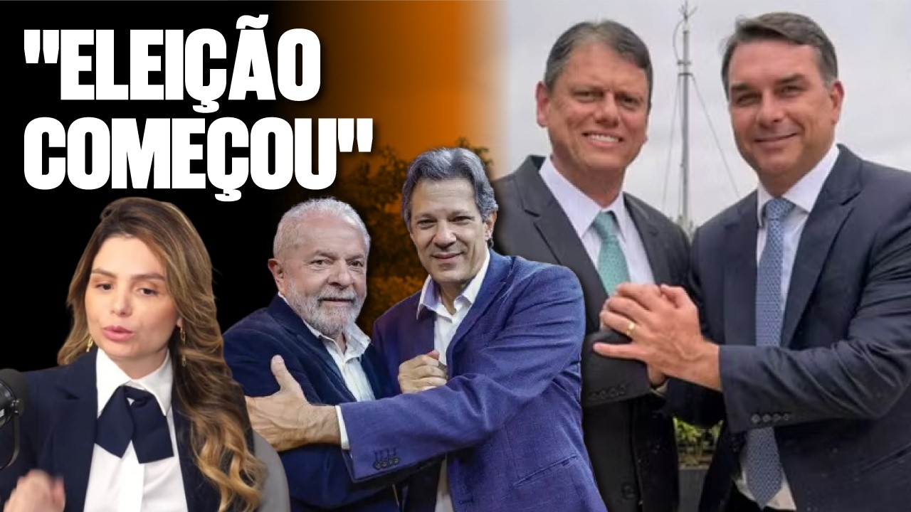 FLÁVIO E TARCÍSIO SE UNEM E LULA PREPARA HADDAD EM SP