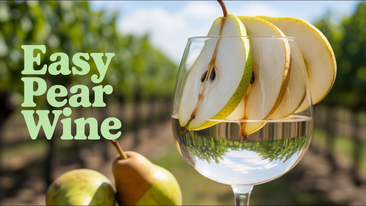 How To Make Fantastic Pear Wine At Home