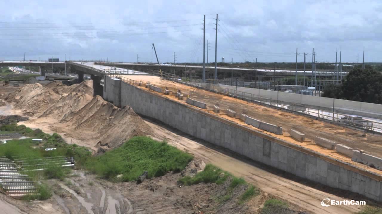 Florida DOT I-4 Connector Project Time-Lapse