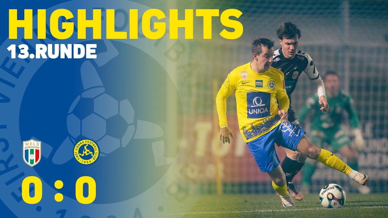 ADMIRAL 2. Liga I 13. Runde - Highlights | Hertha Wels vs. First Vienna FC 1894