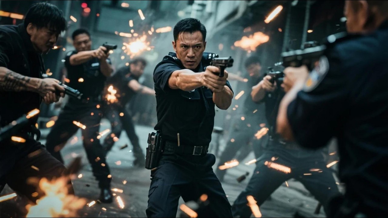 【特工行動】刺激動作大戲！刑警突遇黑幫圍剿，槍林彈雨中強勢反擊，一人鎮壓全場！#中國電視劇 #陳偉霆#古力娜紮#風暴舞#功夫電影 #kungfumovies