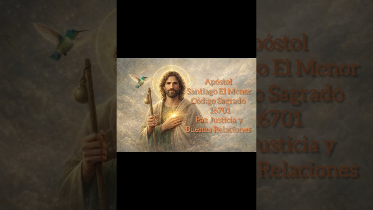 Activa el Código Sagrado 16701 | Santiago el Menor | Paz, Justicia y Buenas Relaciones