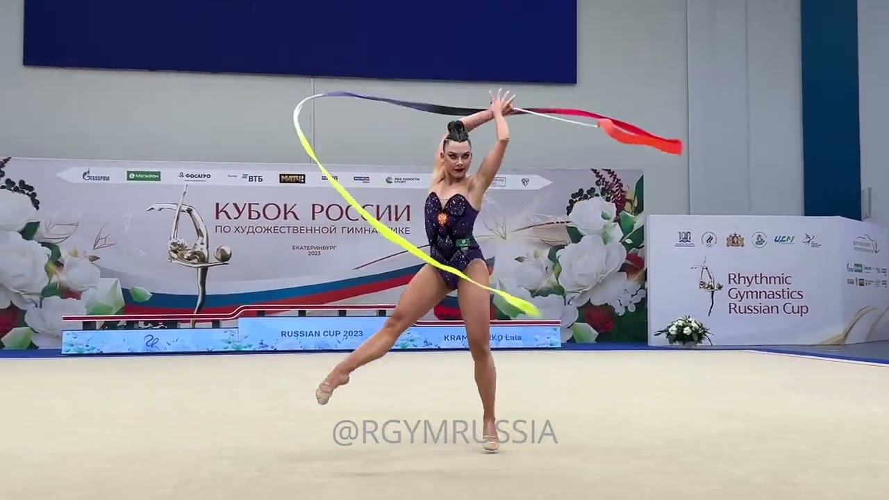 Lala Kramarenko Ribbon AA Russian Cup Final 2023