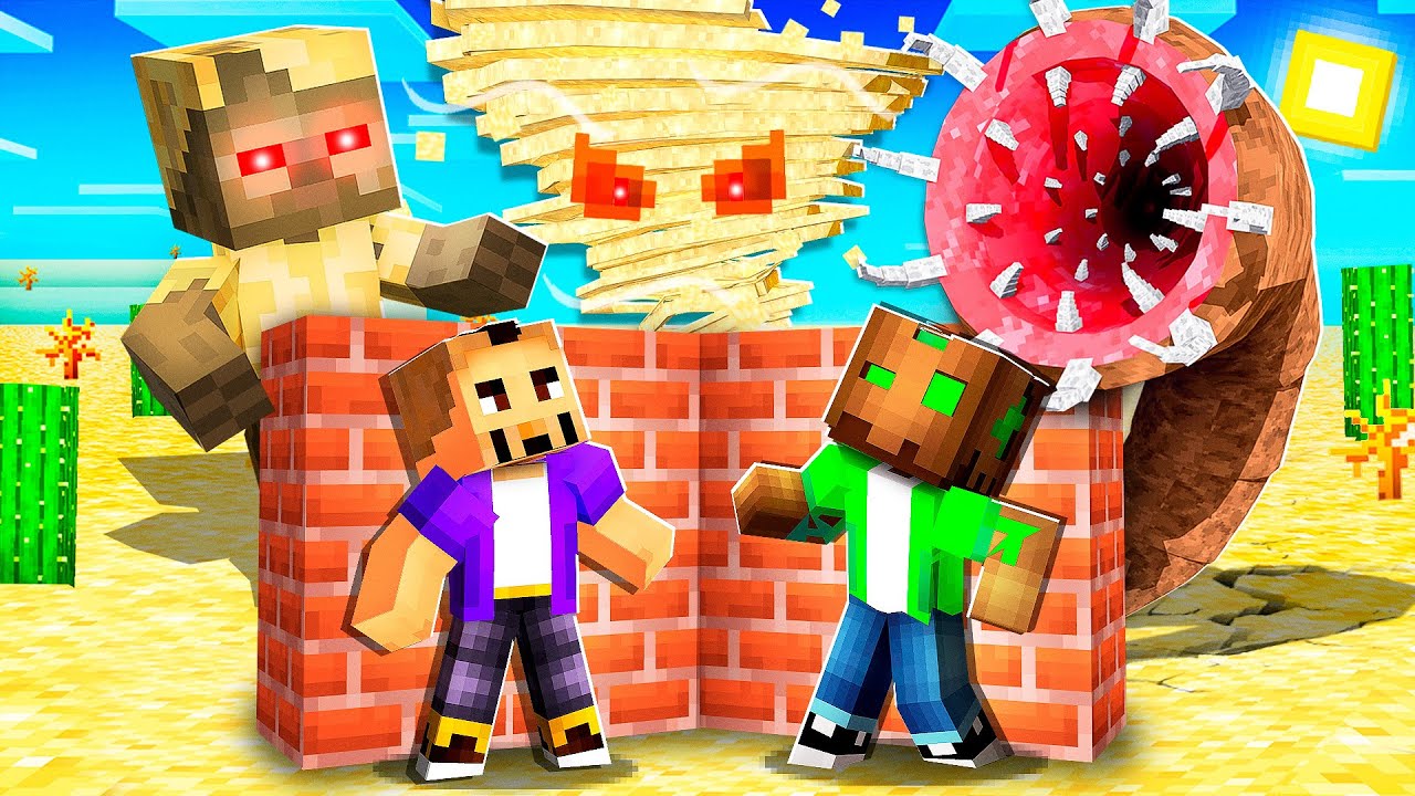 Construye para Sobrevivir al VIAJE LARGO en Minecraft!