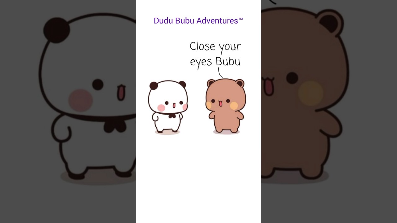My world without you 🌍 #shorts #bubududulove #bearpanda