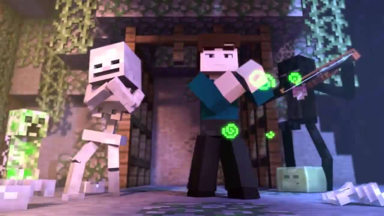 Steve VS Cadı Dans Yarışması (Minecraft-Animasyon-Türkçe Altyazı)