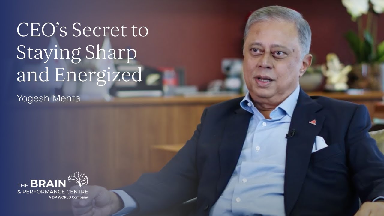Yogesh Mehta's Journey with The Brain & Performance Centre