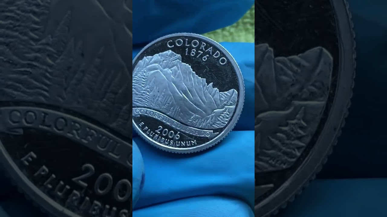 2006 S Silver Quarter, Off Center Strike Error #bestcoins #rarecoins #coincollecting #kingkoins