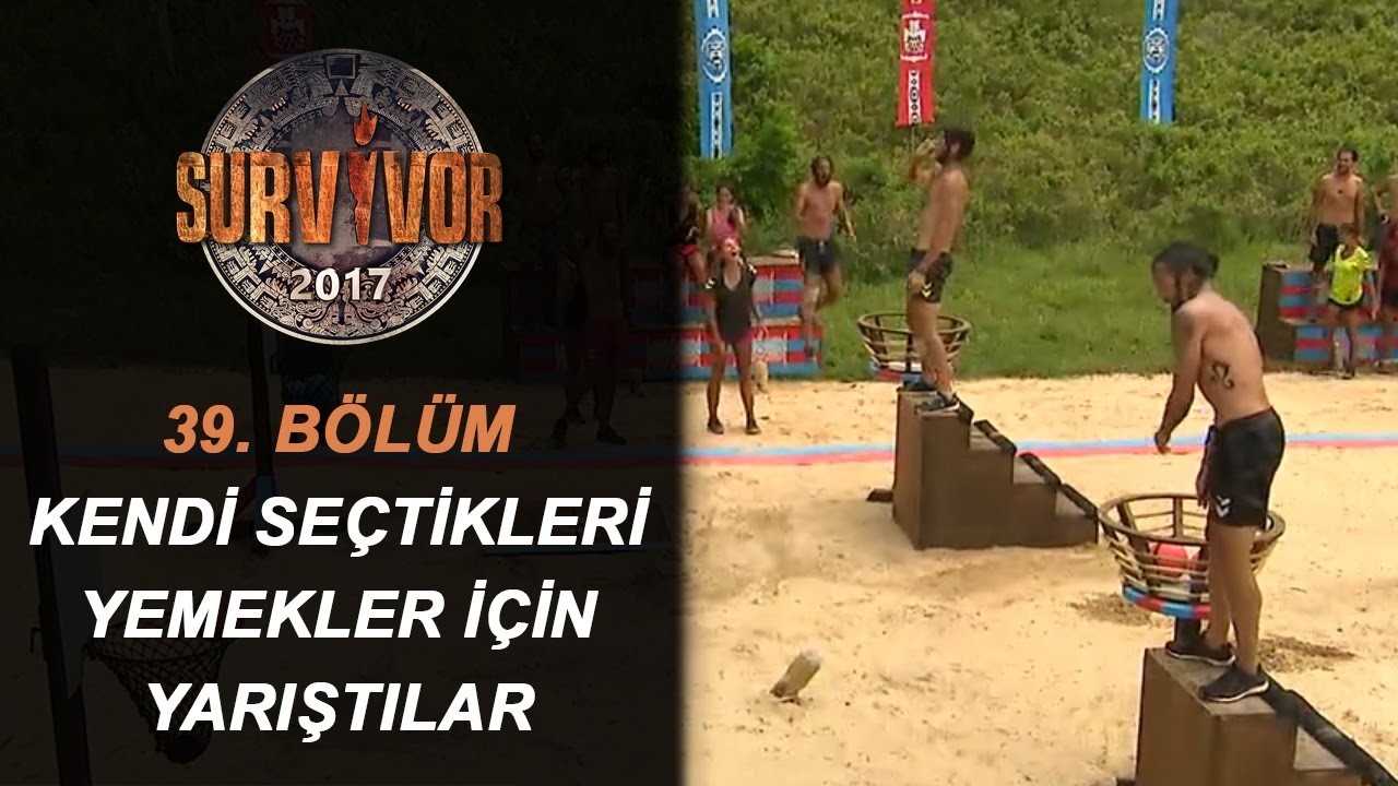 Kendi seçtikleri yemekleriden yiyebilmek için yarıştılar!| 39. Bölüm | Survivor 2017