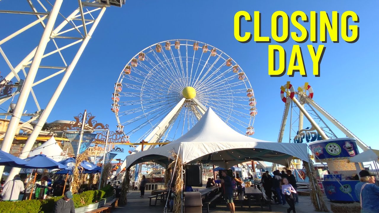 Morey's Piers Mariner's Pier Closing Day Recap 2022