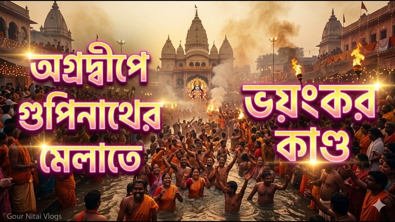 অগ্রদ্বীপ গোপীনাথের মেলা ভয়ংকর কান্ড ভগবান করলেন শ্রাদ্ধ কাজ Agradwip Gopinath Mela Darshan 2026