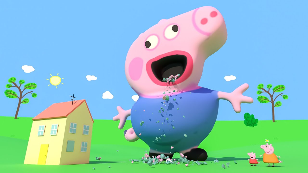 Daddy pig - 🅵🆄🅽  Ways to die 🐷😄 NOT FOR KIDS