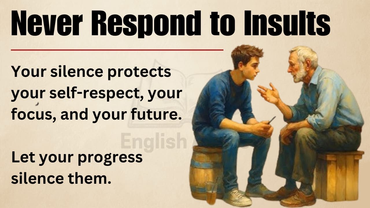 Never Respond to Insults | Graded Reader ✅️ | Silence Is Real Power – Motivational Lesson 🔥