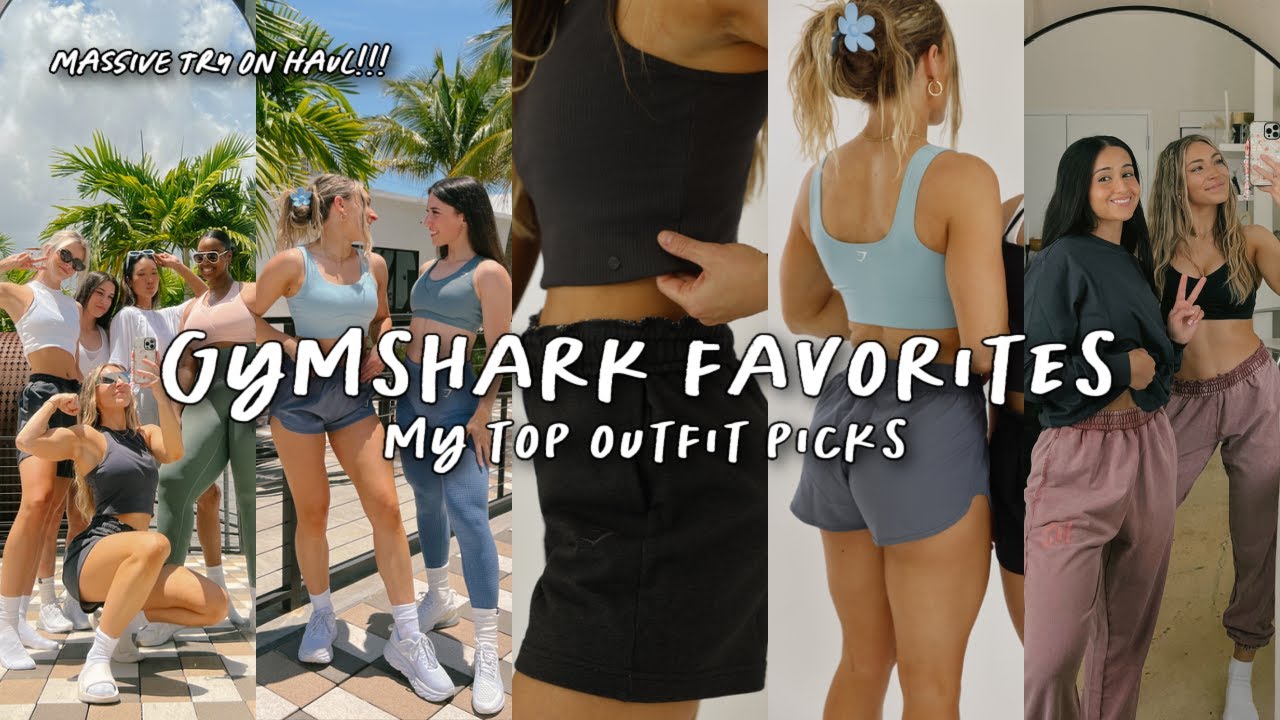 GYMSHARK FAVORITES | TOP OUTFITS FOR SUMMER SALE