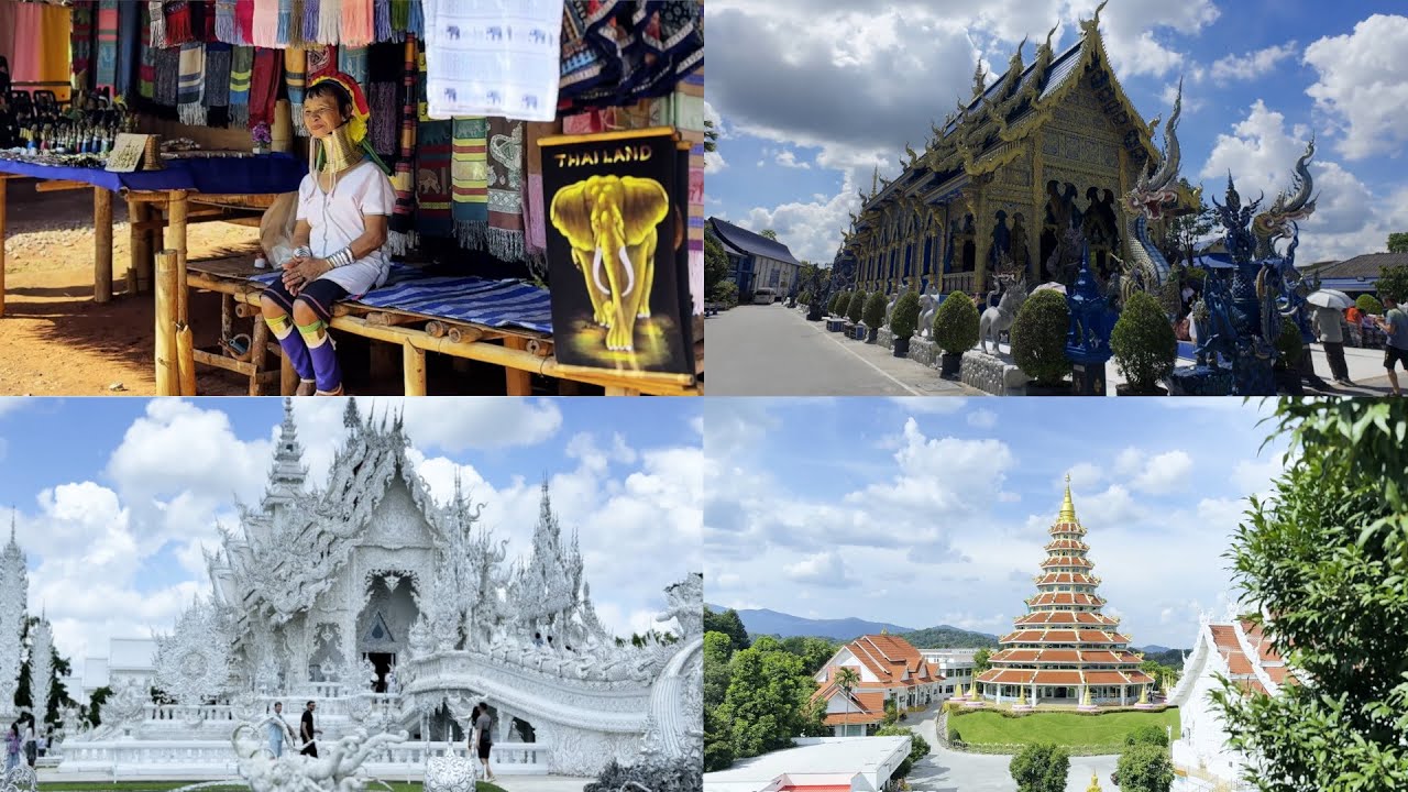 Świątynie w Chiang Rai, Wioska Long Neck | Tajlandia odc. 5