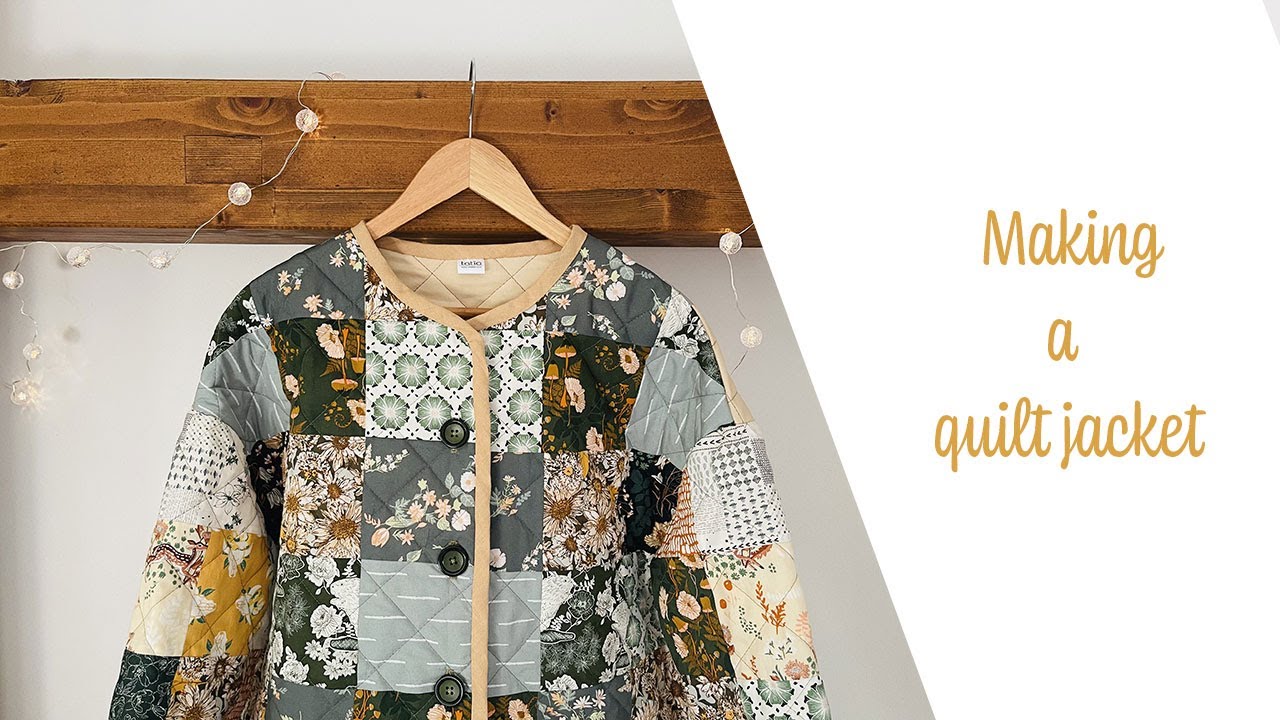 Made a quilt jacket with the Molly jacket pattern
