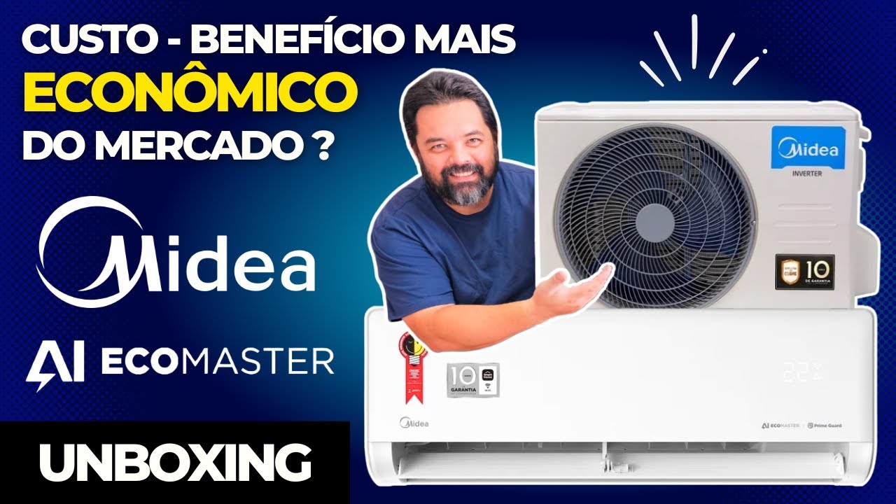 Ar Condicionado Midea Ai Ecomaster Inverter - Custo Benefício Mais Econômico?