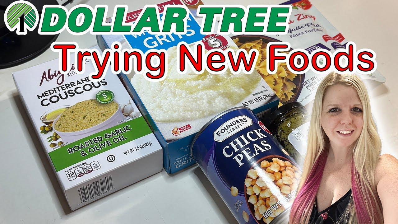 Trying More New (to me) Foods From Dollar Tree + Making Some Meals