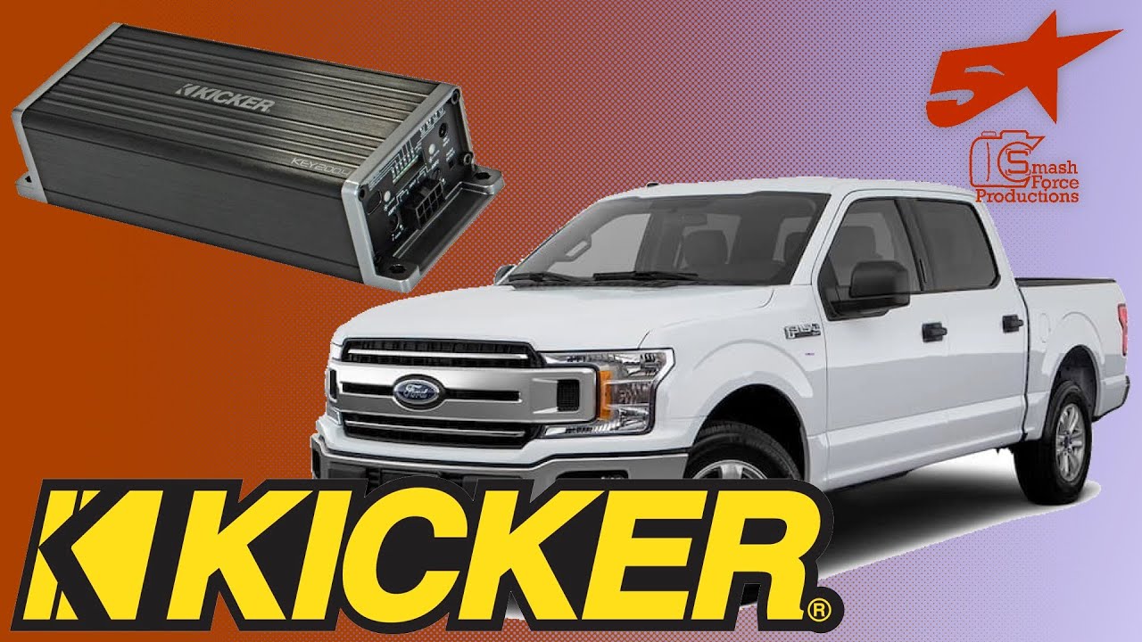 Kicker Key 200 4 full install with speakers F150