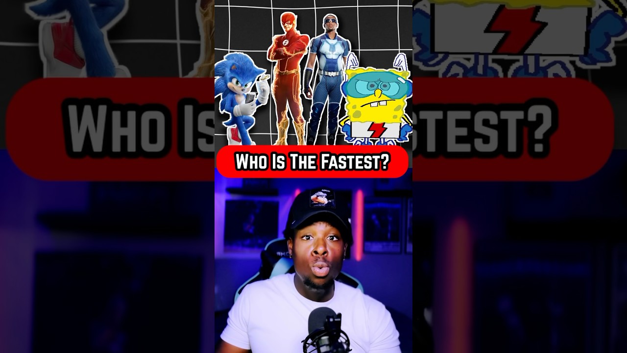 Who&rsquo;s The Fastest Speedster? #shorts