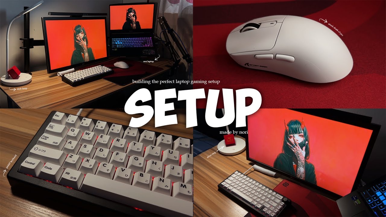 Building The PERFECT Laptop Gaming Setup!