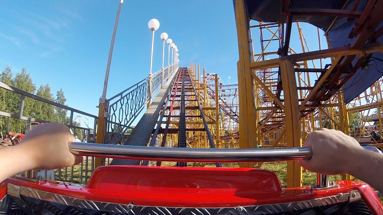 TAJFUN (summer 2018) GO PRO HD POV 60fps Lunapark Sowińskiego - Władysławowo #34 OnRide