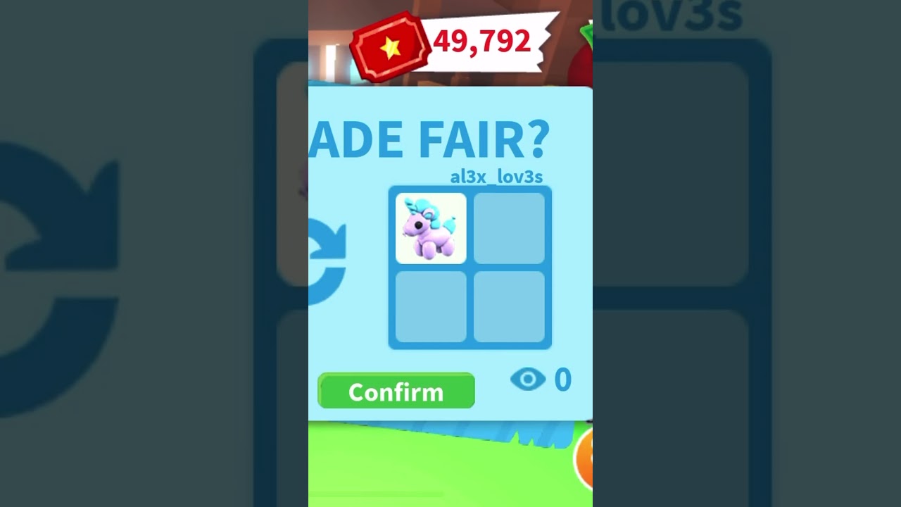 I TRADED FOR THE NEW BALLOON UNICORN! #adoptmeroblox #roblox #robloxgame #fyp