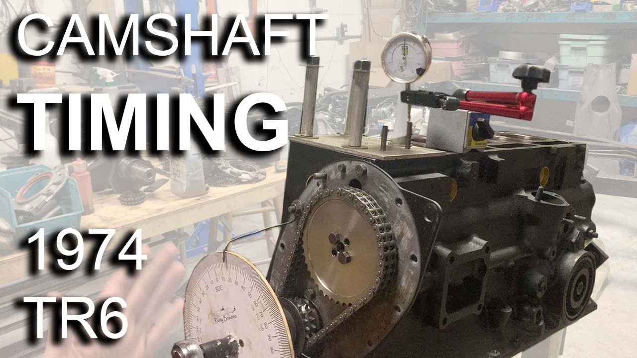 1974 TR6 - Part 69 - Degreeing The Camshaft