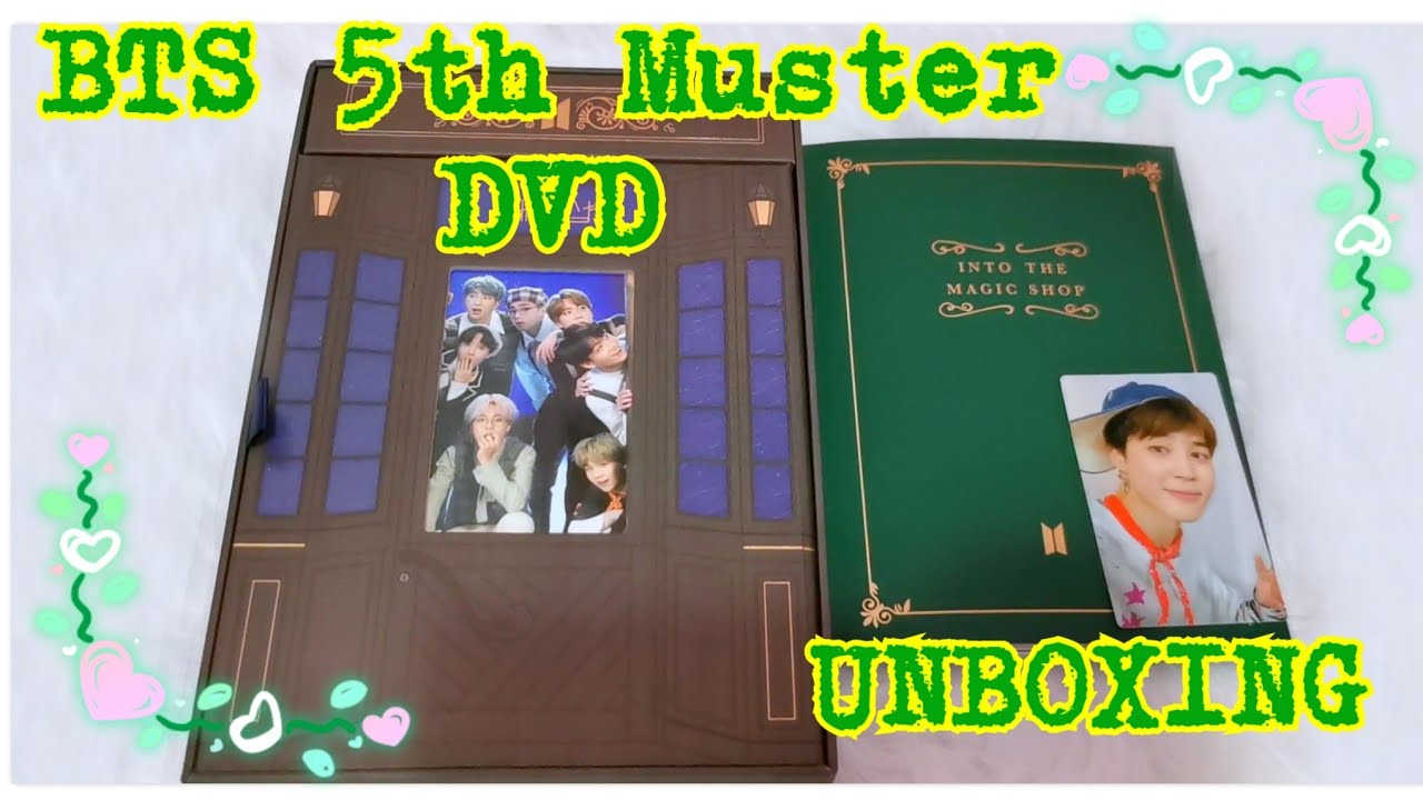 BTS 5th Muster DVD [UNBOXING]