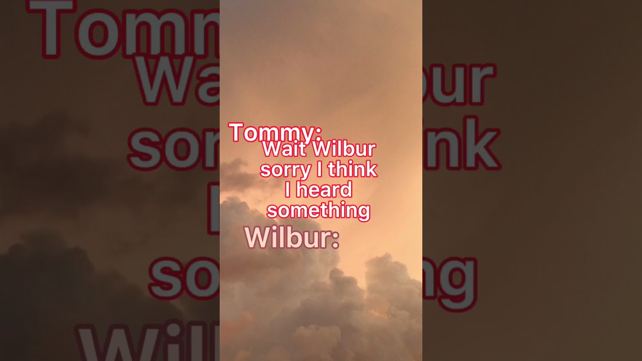 Wilbur Soot X Y/n part 1 #wilbursoot #wilbur #wilbursootedit