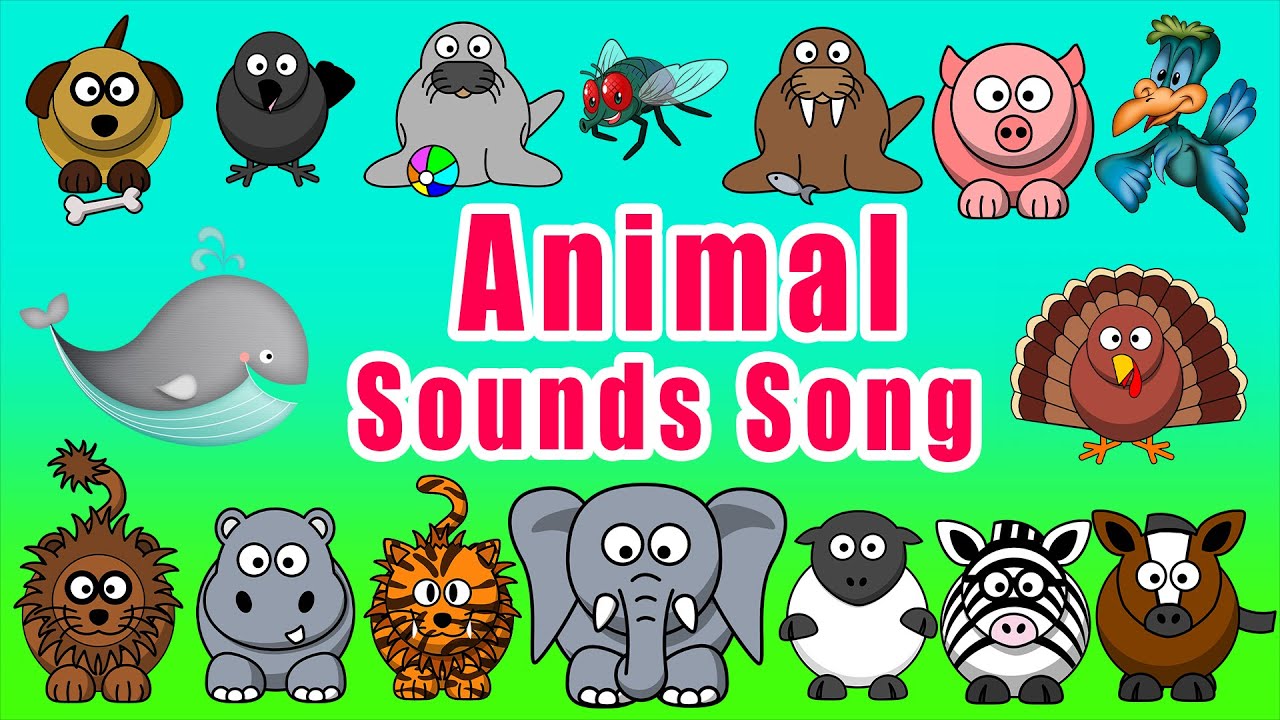 Animal Sounds Song | Animals for Toddlers | LittleKidsTV