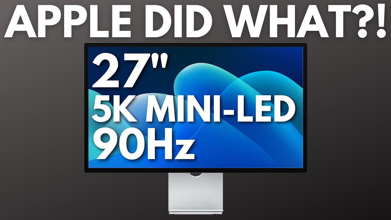Studio Display 2: Mini-LED, 90Hz…This Changes Everything
