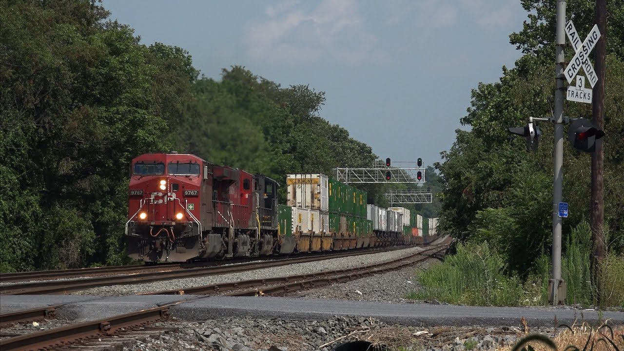 Trains on the Norfolk Southern Harrisburg Line Late Summer 2016