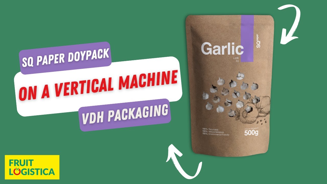 Crafting Doypacks with Velteko's Vertical Machines: Sealable Paper Out of Rolls by VDH