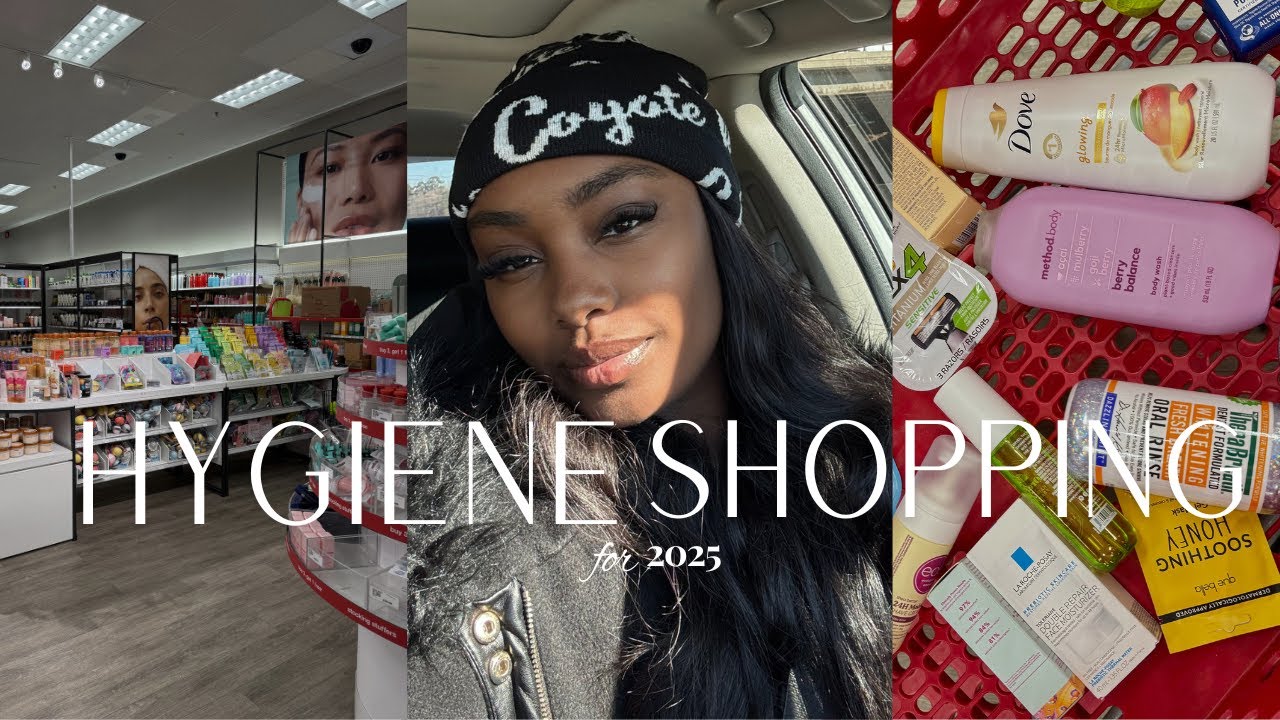 come HYGIENE SHOPPING with me for 2025 | restocking my favorites + feminine hygiene tips + at TARGET