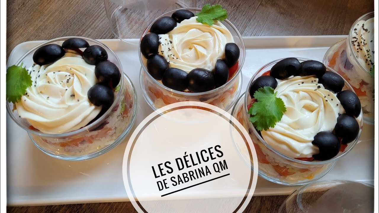 سلطة الكؤوس💣 الفاخرة بمكونات جد بسيطة لاتفوتكم😊 💯salade composée prestige un pur délice