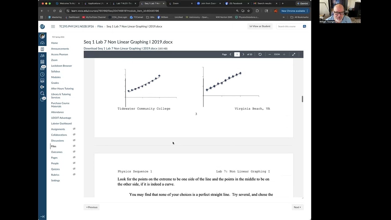 Intro to Non-Linear Graphing I